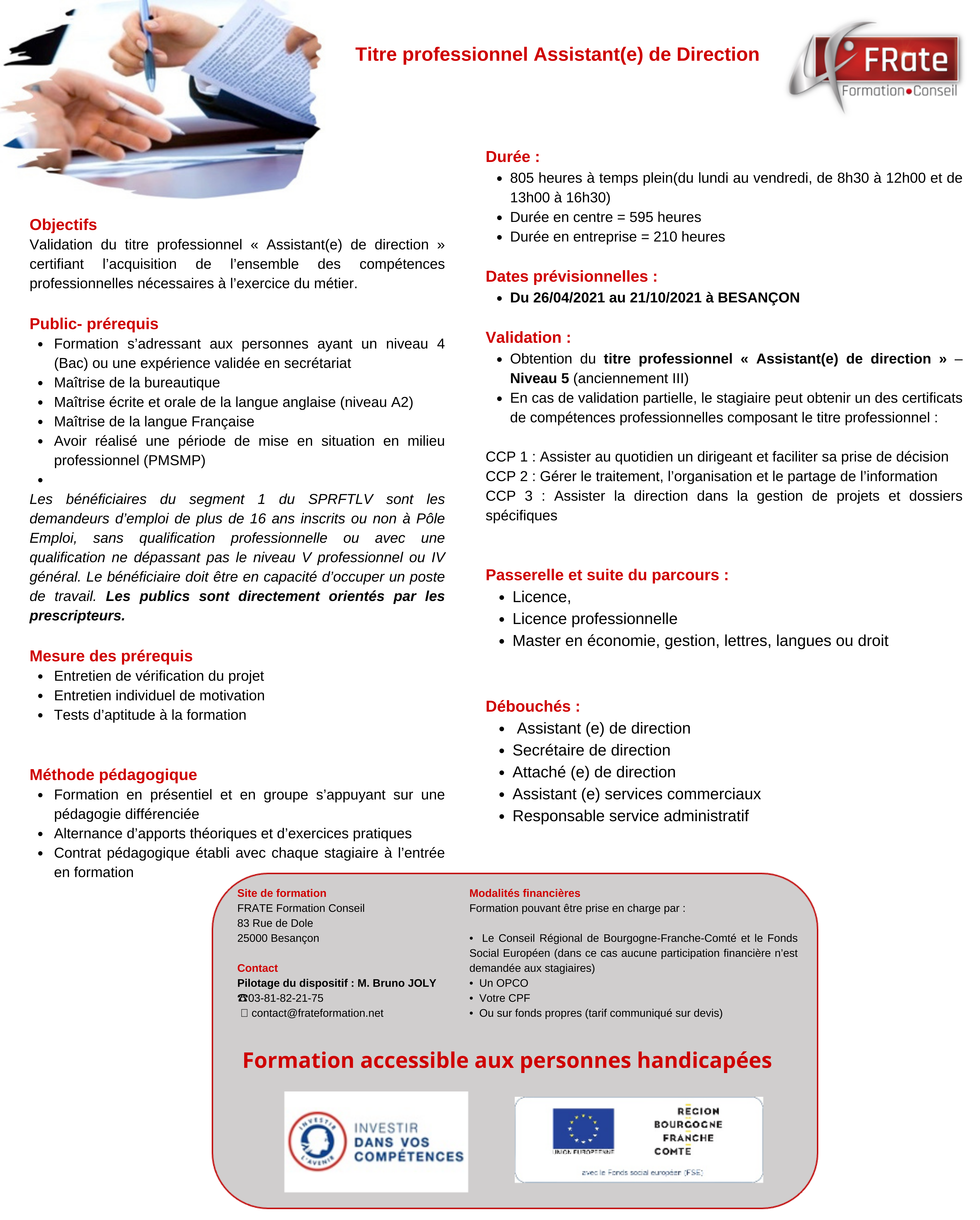ASSISTANT DE DIRECTION