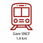 Les locaux se situe a 1,4 km de la gare SNCF Dijon Ville.
