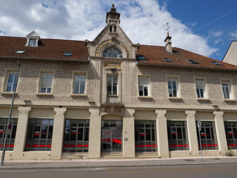 Facade avant des locaux de Dijon